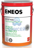Масло моторное ENEOS Ecostage 100% Synt. SN 0W20 20л