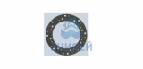 Накладка диска сцеплен.4022.1601138 сверл.(2шт) (Аналог)