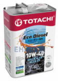 TOTACHI  Eco Diesel Semi-Synthetic  SAE 10W-40  API CK-4/СJ-4/SN      4л