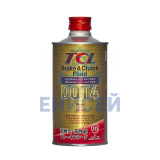 Тормозная жидкость TCL DOT4, 0,355л