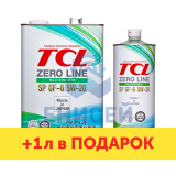 Промо-набор Масло моторное TCL Zero Line Fully Synth, Fuel Economy, SP, GF-6, 5W20, 4л + Масло моторное TCL Zero Line Fully Synth, Fuel Economy, SP, GF-6, 5W20, 1л