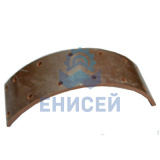 Накладка тормоз.перед.колодки  51-3502106(корот.) Г-3307