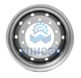 Диск грузовой 11,75*22,5 10*335 ET120 281 Kronprinz/Sudrad/Accur прицеп (диск торм) усил. (5000 кг.)