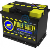 Аккумулятор  6 СТ- 55   АПЗ Тюмень (Лось) STANDARD (распродажа) (Оригинал)*