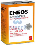 Масло моторное ENEOS SL полусинтетика 5W30 4л