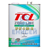 Масло моторное TCL Zero Line Fully Synth, Fuel Economy, SP, GF-6, 0W16, 4л