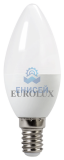 Лампа светодиодная EUROLUX LL-E-C37-7W-230-2,7K-E14